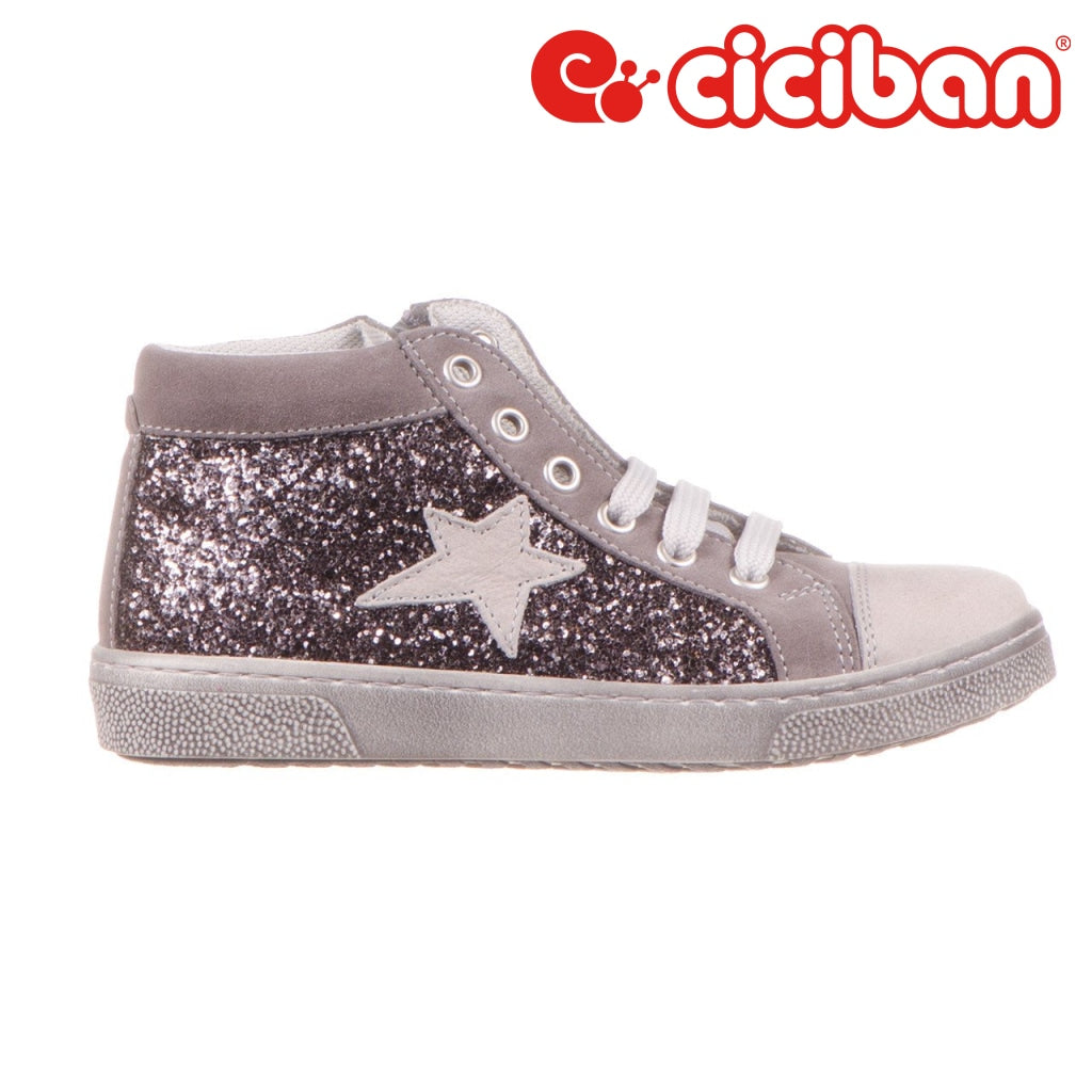 Carmen Acciaio 22 - Textile Lining Side Zipper Shoe