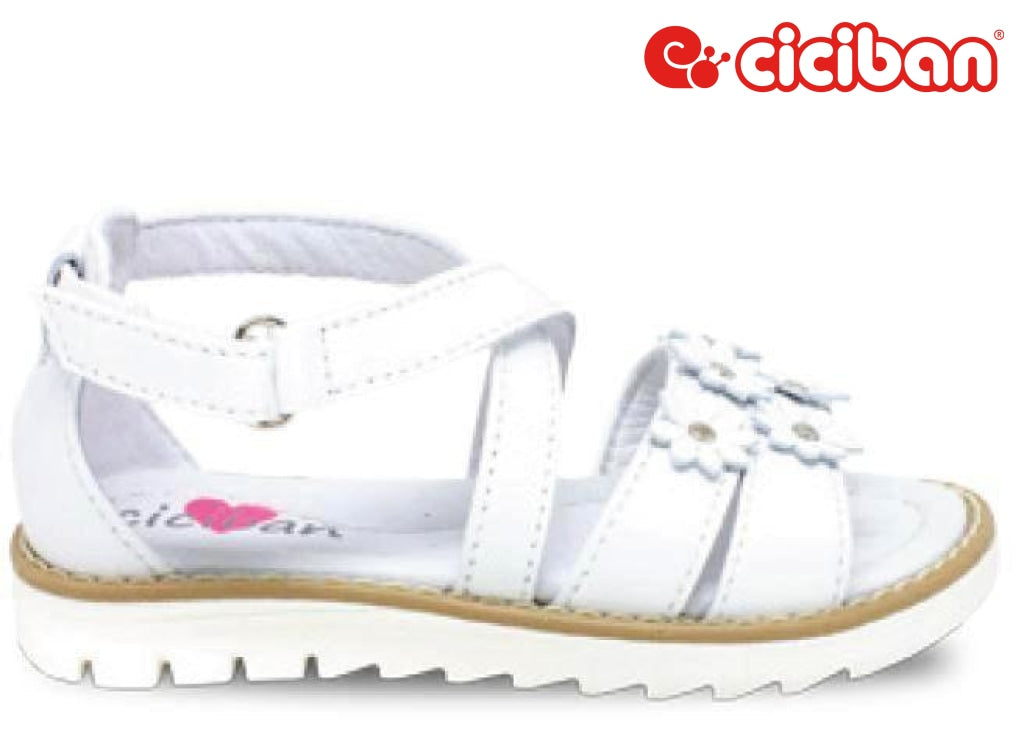 Agata White 44 Sandal