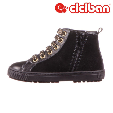 Carmen Black 06 - Side Zipper Shoe