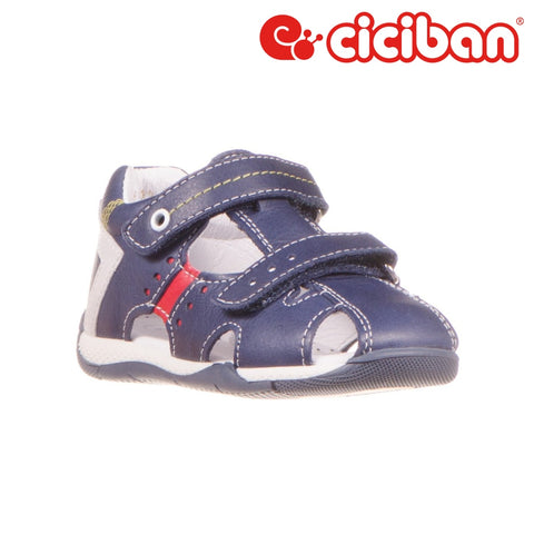 Over Navy 48 Sandal