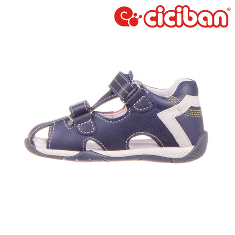 Over Navy 48 Sandal