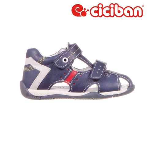 Over Navy 48 Sandal