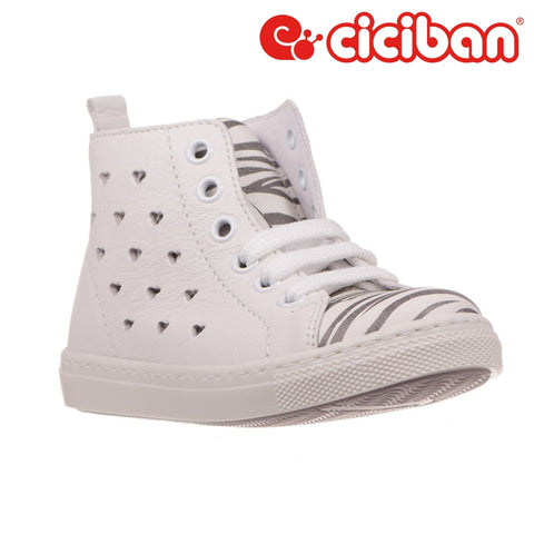 Spring White 49 - Side Zipper Shoe