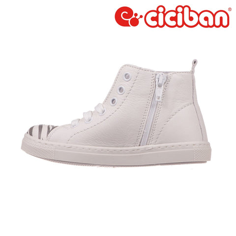 Spring White 49 - Side Zipper Shoe